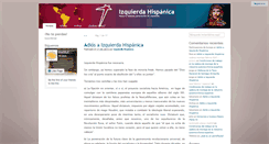 Desktop Screenshot of izquierdahispanica.org